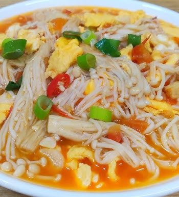 Resep Masak Jamur Enoki