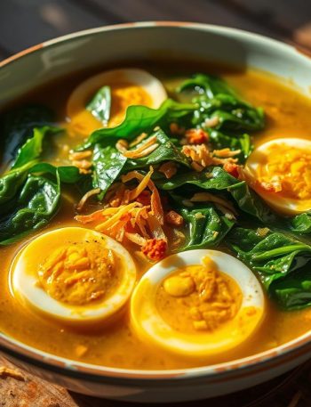 Resep Masakan Bobor Bayam