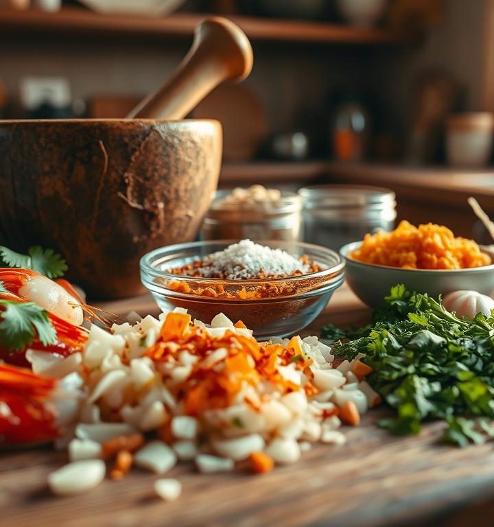 Cara Membuat Bumbu dari Kepala Udang