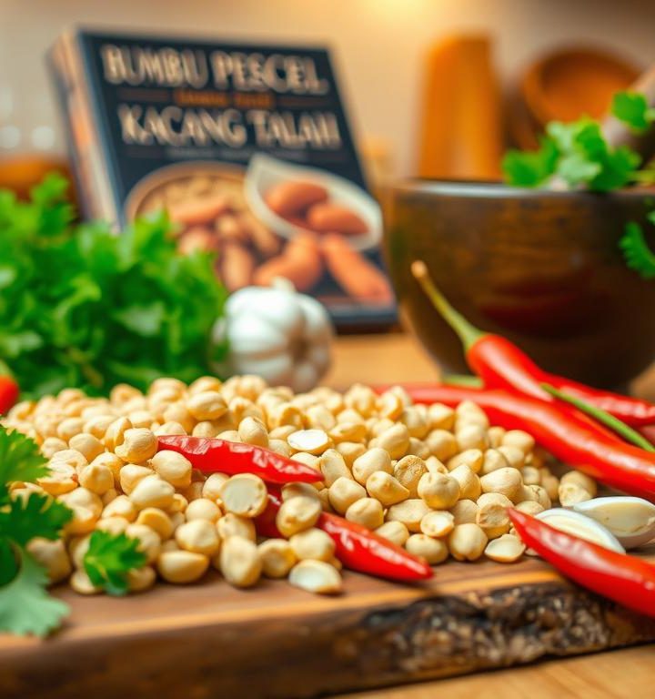 Resep Cara Bikin Bumbu Pecel Kacang Tanah