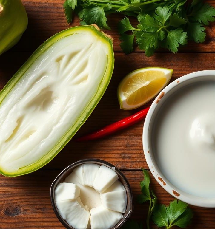 Resep Masak Labu Siam Santan