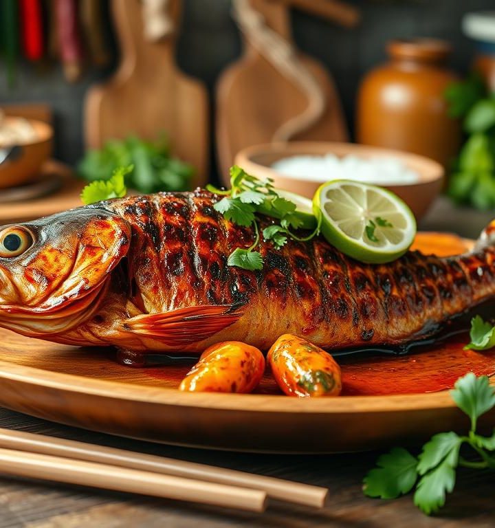 Masak Ikan Bakar Padang