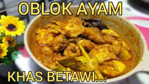 Resep Bumbu Oblok Ayam