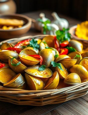 Resep Kerang Hijau Bumbu Kuning