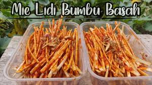 Cara bikin bumbu mie lidi basah pedas