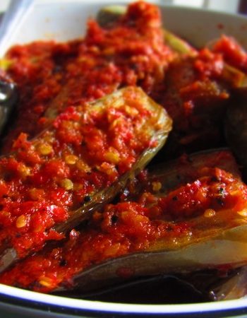 Masak Bumbu Balado Terong
