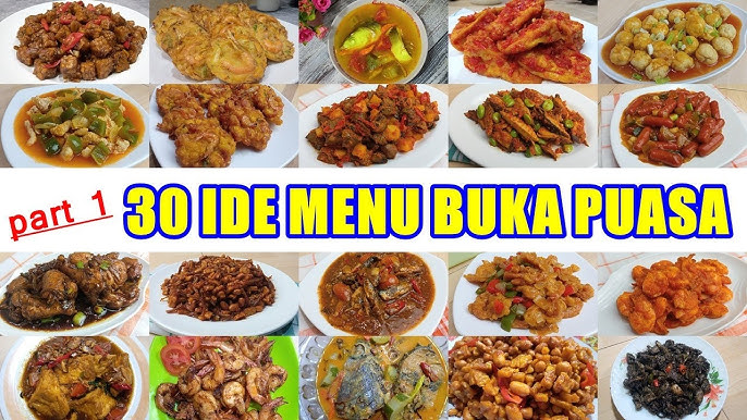 Menu Masakan Puasa Sebulan